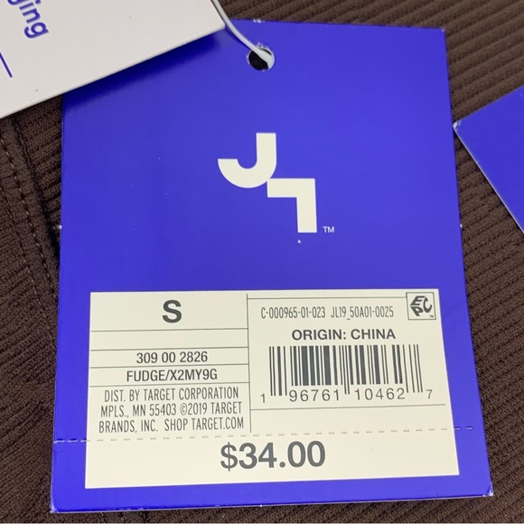 Joylab Solid Color Fudge Brown High Rise Textured Pattern Leggings New Nwt Sz S - Picture 11 of 15